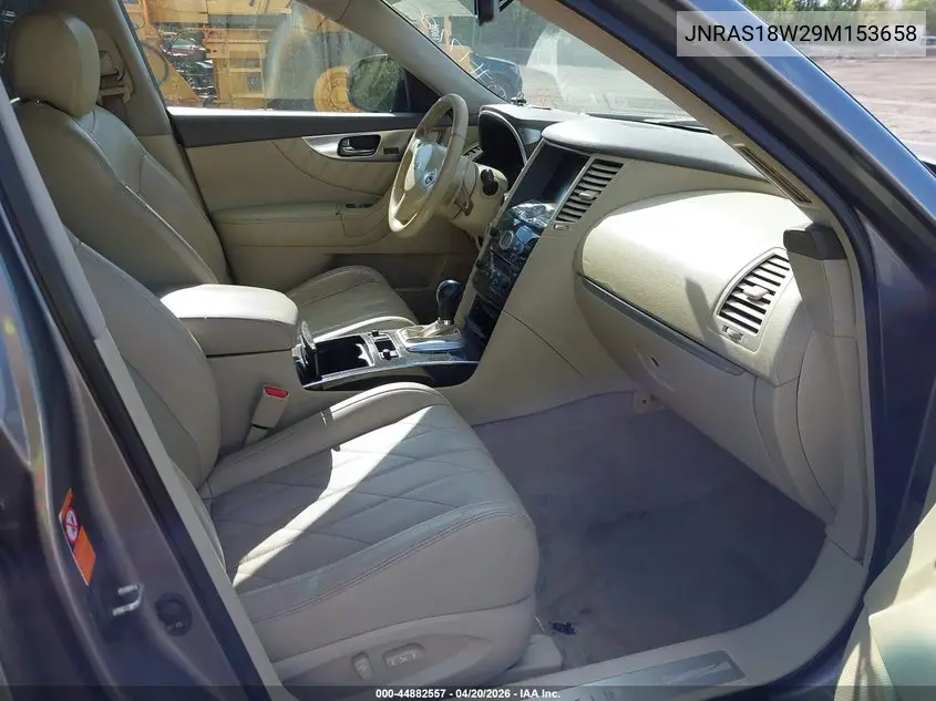2009 Infiniti Fx35 VIN: JNRAS18W29M153658 Lot: 44882557