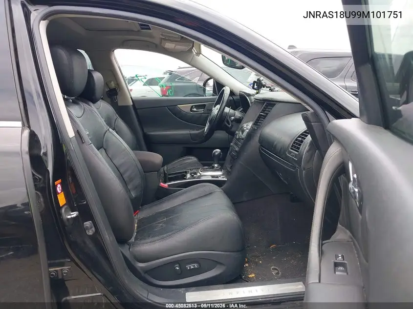 2009 Infiniti Fx35 VIN: JNRAS18U99M101751 Lot: 45082513