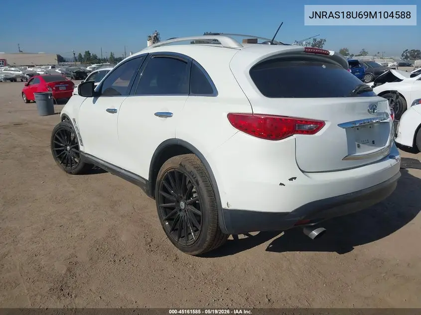 2009 Infiniti Fx35 VIN: JNRAS18U69M104588 Lot: 45161585