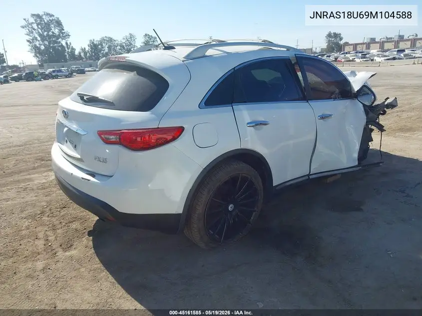 2009 Infiniti Fx35 VIN: JNRAS18U69M104588 Lot: 45161585