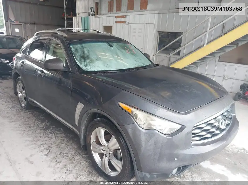 2009 Infiniti Fx35 VIN: JNRAS18U39M103768 Lot: 45254281