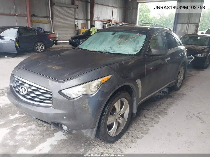 2009 Infiniti Fx35 VIN: JNRAS18U39M103768 Lot: 45254281