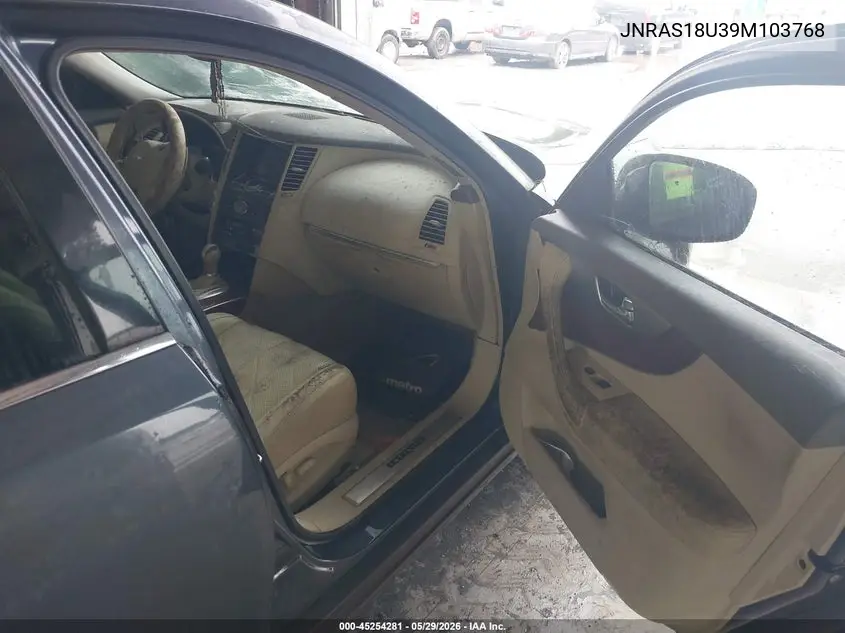 2009 Infiniti Fx35 VIN: JNRAS18U39M103768 Lot: 45254281