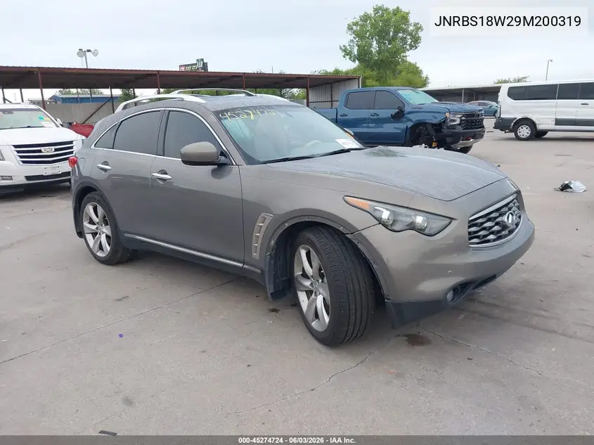 2009 Infiniti Fx50 VIN: JNRBS18W29M200319 Lot: 45274724