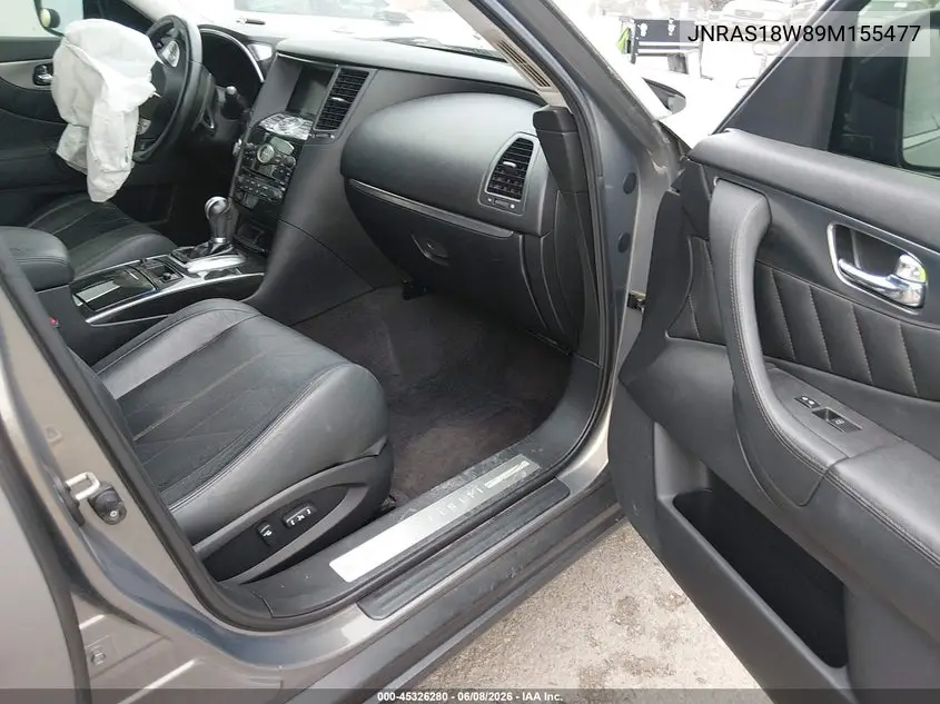 2009 Infiniti Fx35 VIN: JNRAS18W89M155477 Lot: 45326280