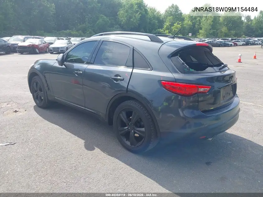 2009 Infiniti Fx35 VIN: JNRAS18W09M154484 Lot: 45354118