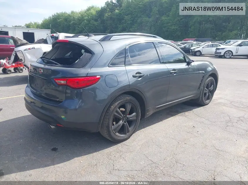 2009 Infiniti Fx35 VIN: JNRAS18W09M154484 Lot: 45354118