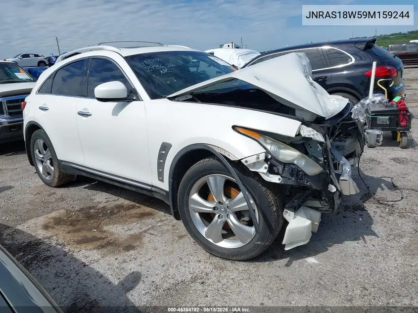 2009 Infiniti Fx35 VIN: JNRAS18W59M159244 Lot: 45384782