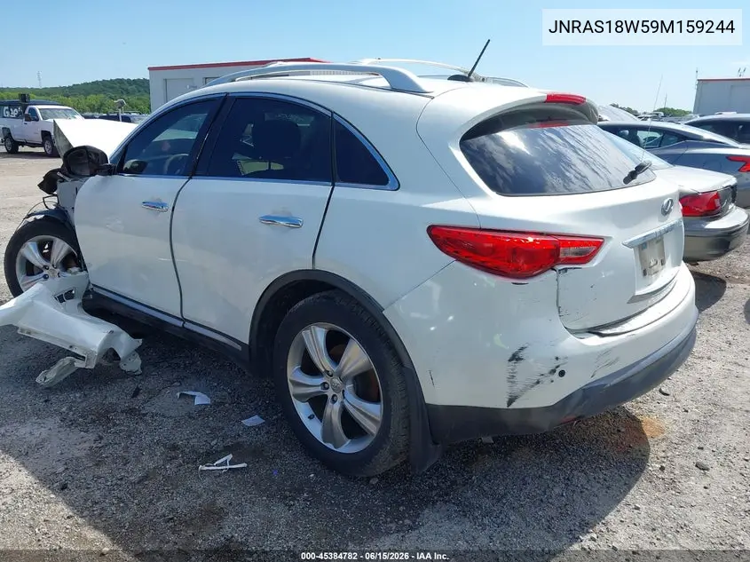 2009 Infiniti Fx35 VIN: JNRAS18W59M159244 Lot: 45384782