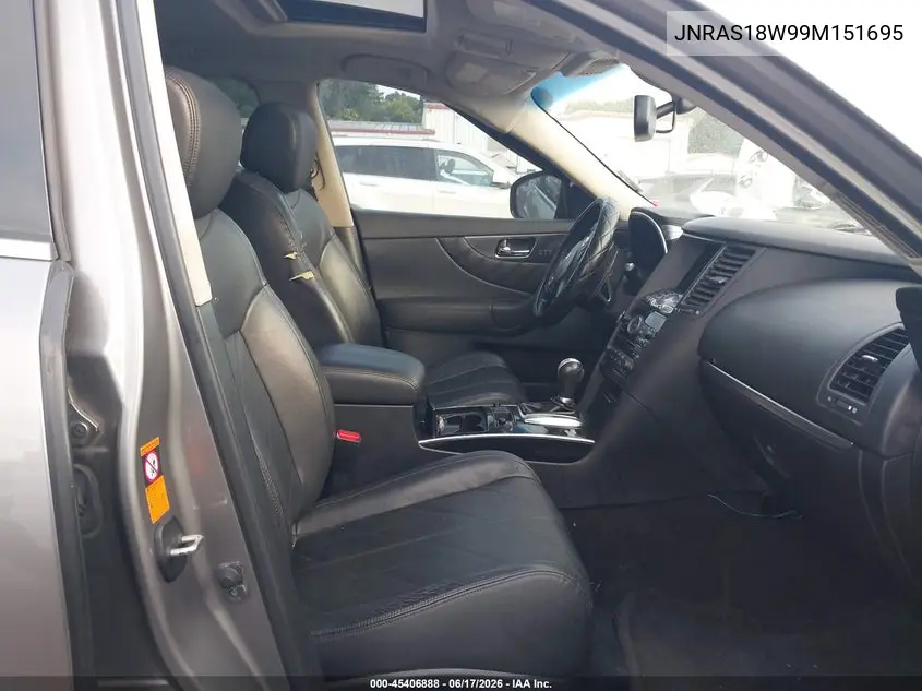 2009 Infiniti Fx35 VIN: JNRAS18W99M151695 Lot: 45406888