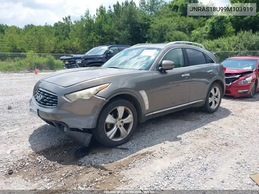 2009 Infiniti Fx35 VIN: JNRAS18U99M103919 Lot: 45573033