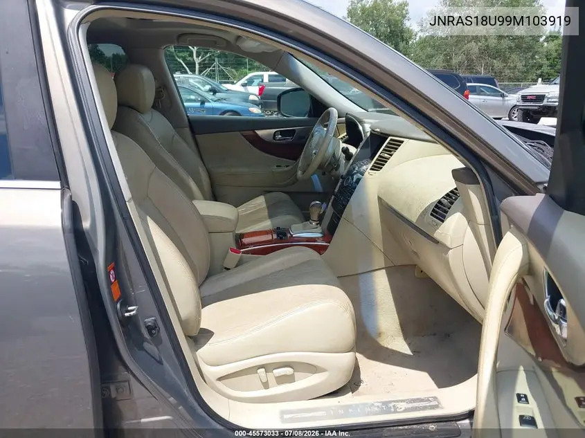 2009 Infiniti Fx35 VIN: JNRAS18U99M103919 Lot: 45573033