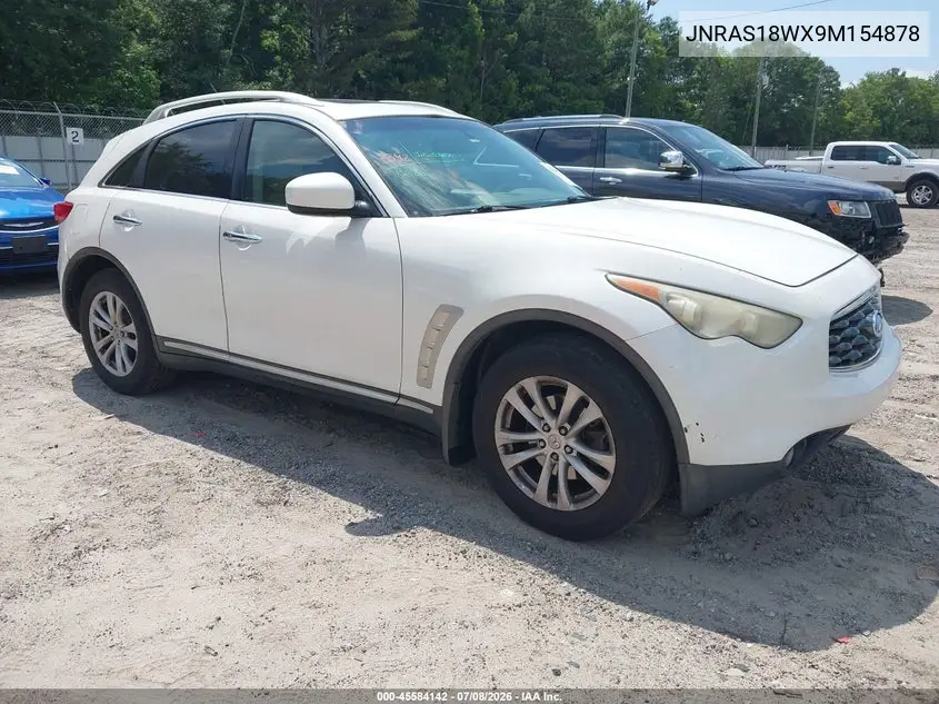 2009 Infiniti Fx35 VIN: JNRAS18WX9M154878 Lot: 45584142