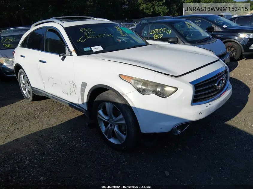 2009 Infiniti Fx35 VIN: JNRAS18W99M153415 Lot: 45620361