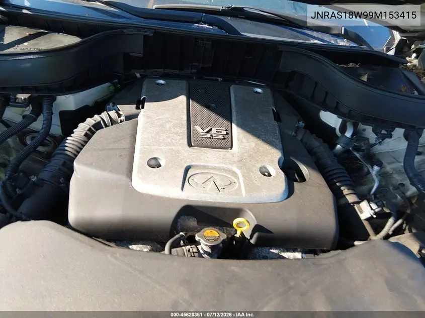 2009 Infiniti Fx35 VIN: JNRAS18W99M153415 Lot: 45620361