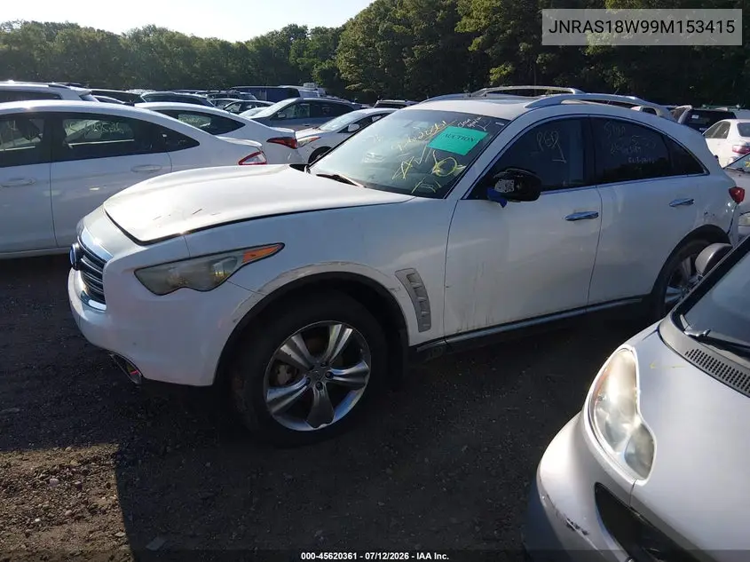 2009 Infiniti Fx35 VIN: JNRAS18W99M153415 Lot: 45620361