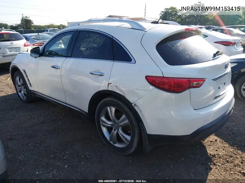 2009 Infiniti Fx35 VIN: JNRAS18W99M153415 Lot: 45620361