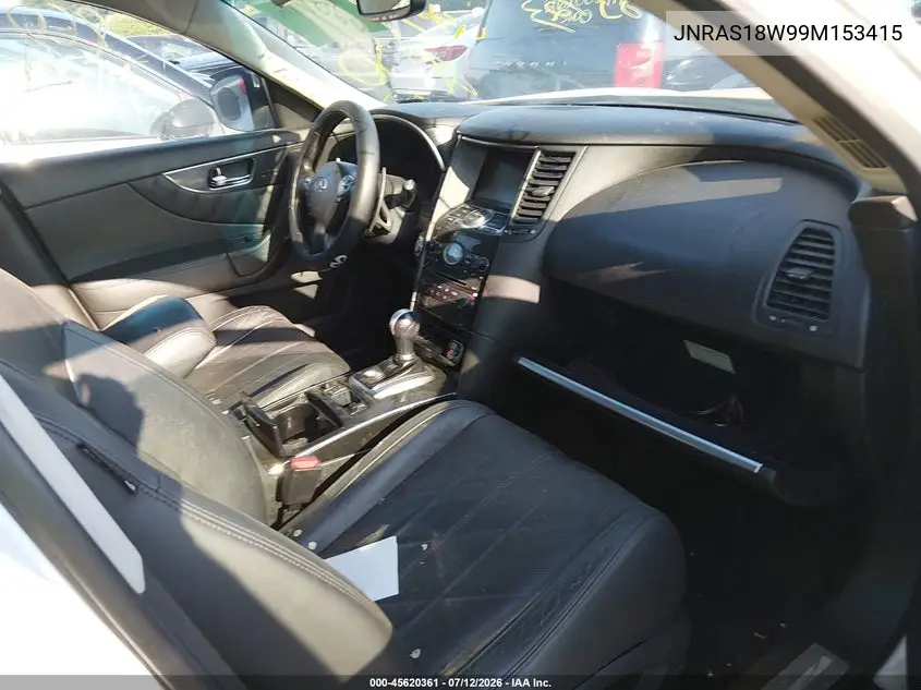 2009 Infiniti Fx35 VIN: JNRAS18W99M153415 Lot: 45620361