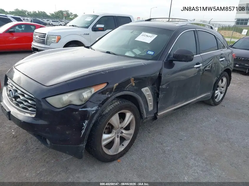2010 Infiniti Fx35 VIN: JN8AS1MW5AM857108 Lot: 45256147