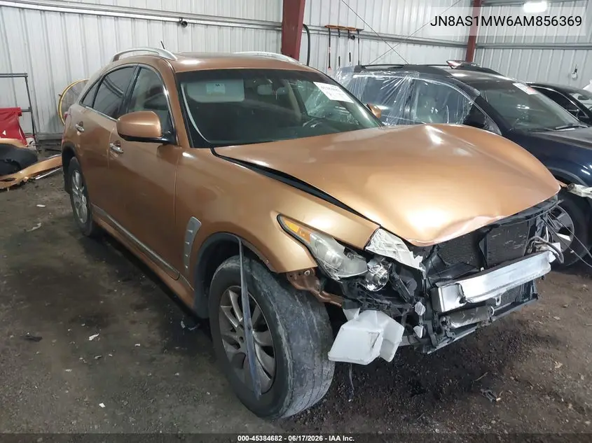 2010 Infiniti Fx35 VIN: JN8AS1MW6AM856369 Lot: 45384682