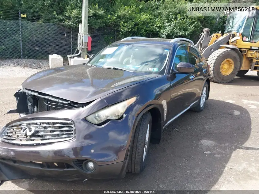 2010 Infiniti Fx35 VIN: JN8AS1MW7AM856218 Lot: 45575458