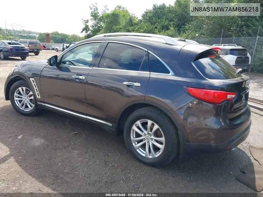 2010 Infiniti Fx35 VIN: JN8AS1MW7AM856218 Lot: 45575458