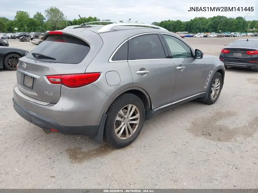 2011 Infiniti Fx35 VIN: JN8AS1MW2BM141445 Lot: 45393918