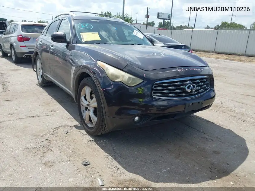 2011 Infiniti Fx35 VIN: JN8AS1MU2BM110226 Lot: 45465964