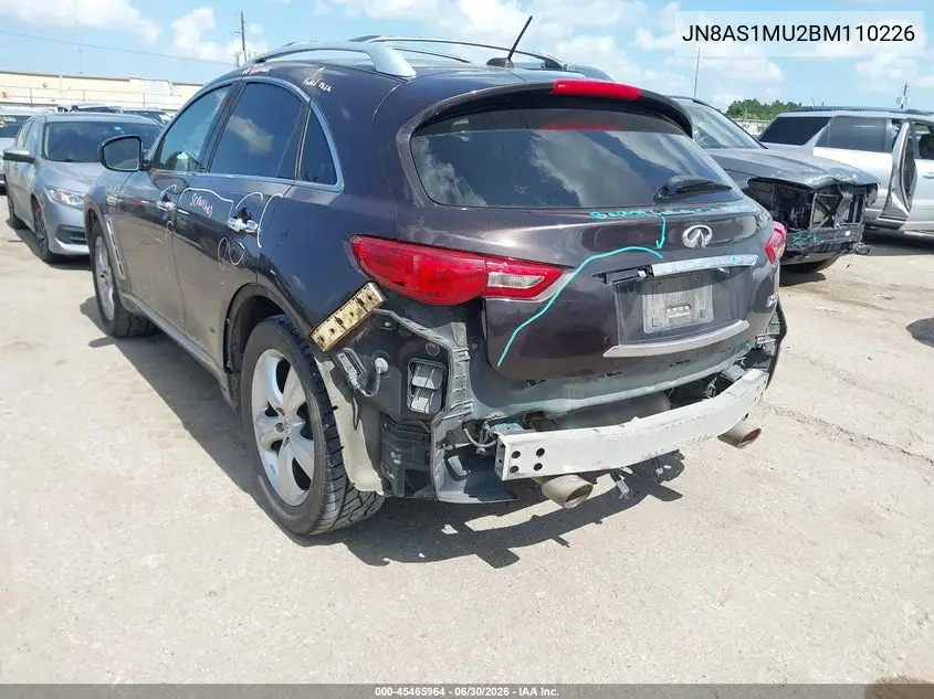 2011 Infiniti Fx35 VIN: JN8AS1MU2BM110226 Lot: 45465964