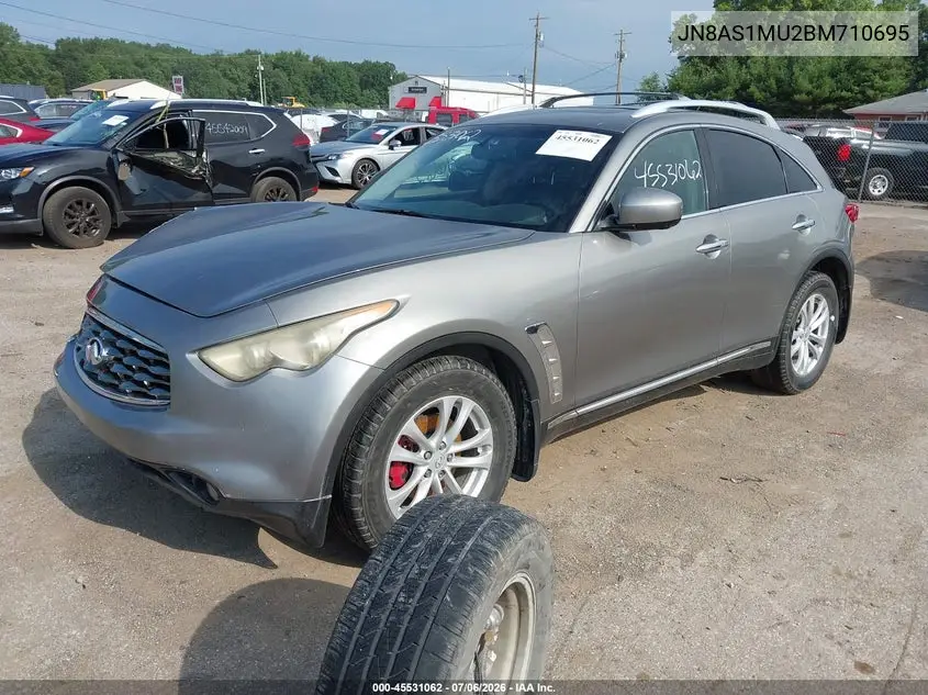 2011 Infiniti Fx35 VIN: JN8AS1MU2BM710695 Lot: 45531062