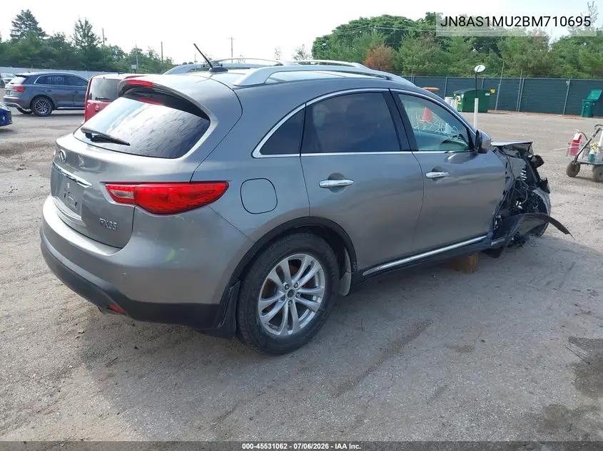 2011 Infiniti Fx35 VIN: JN8AS1MU2BM710695 Lot: 45531062