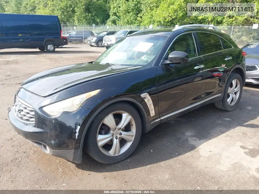 2011 Infiniti Fx35 VIN: JN8AS1MU2BM711488 Lot: 45582244