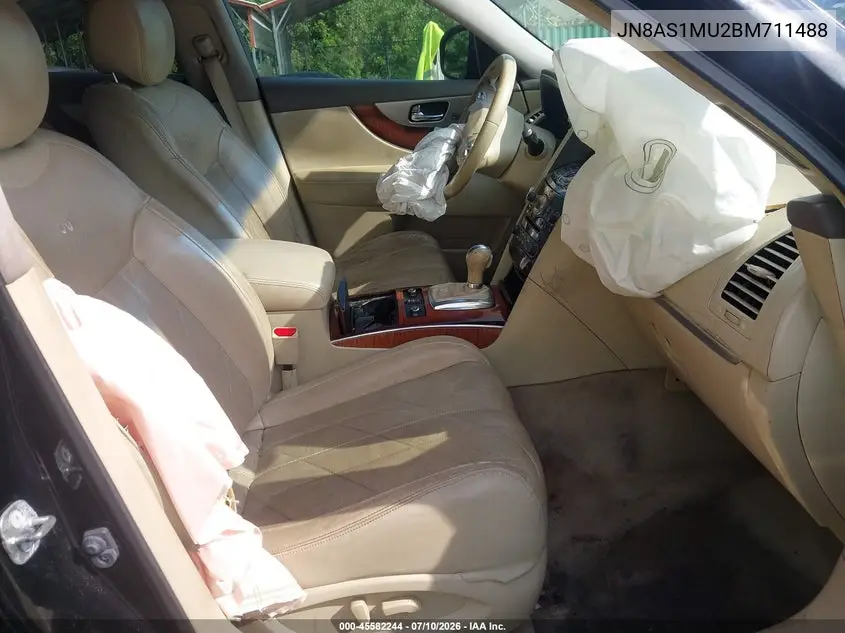 2011 Infiniti Fx35 VIN: JN8AS1MU2BM711488 Lot: 45582244