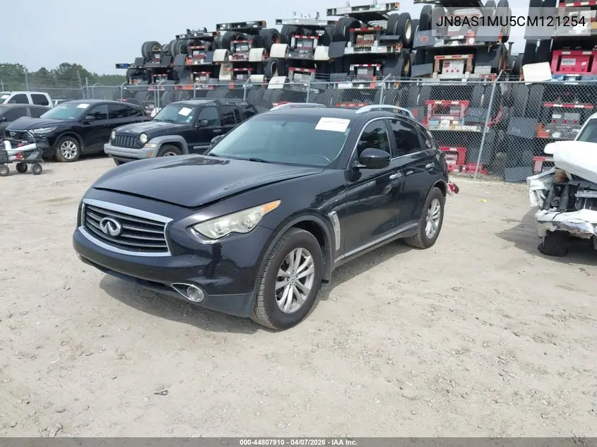 2012 Infiniti Fx35 VIN: JN8AS1MU5CM121254 Lot: 44807910