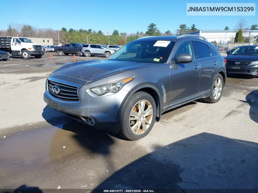 2012 Infiniti Fx35 VIN: JN8AS1MW9CM153299 Lot: 45012177