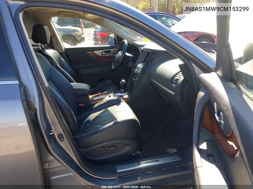 2012 Infiniti Fx35 VIN: JN8AS1MW9CM153299 Lot: 45012177