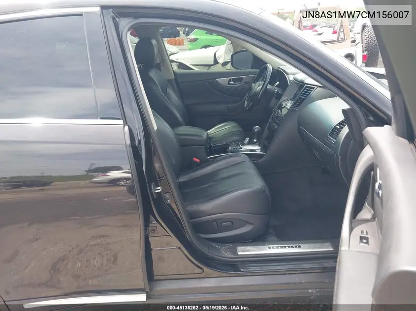 2012 Infiniti Fx35 VIN: JN8AS1MW7CM156007 Lot: 45136262