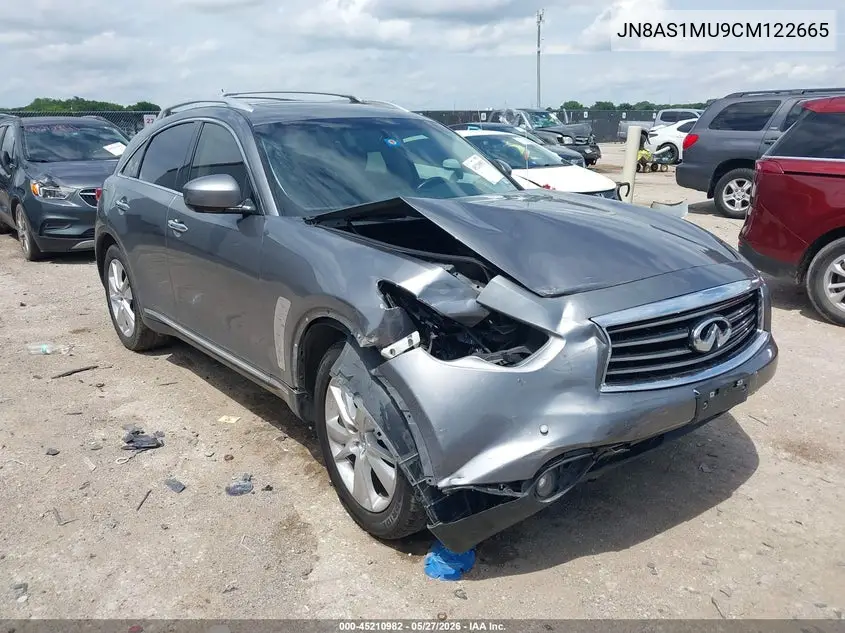 2012 Infiniti Fx35 VIN: JN8AS1MU9CM122665 Lot: 45210982