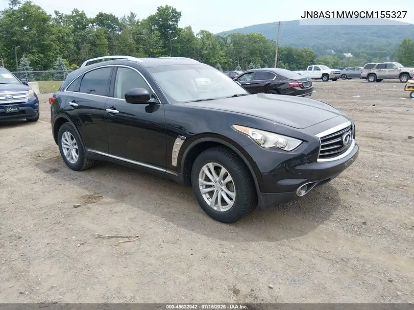2012 Infiniti Fx35 VIN: JN8AS1MW9CM155327 Lot: 45632042