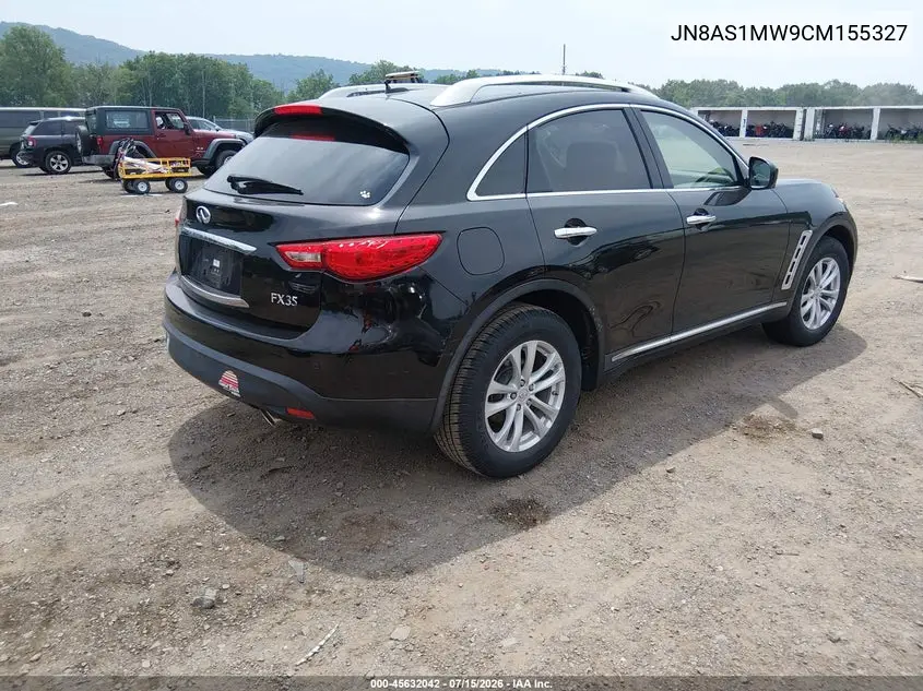 2012 Infiniti Fx35 VIN: JN8AS1MW9CM155327 Lot: 45632042