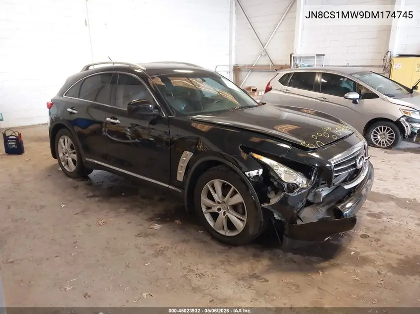 2013 Infiniti Fx37 VIN: JN8CS1MW9DM174745 Lot: 45023932