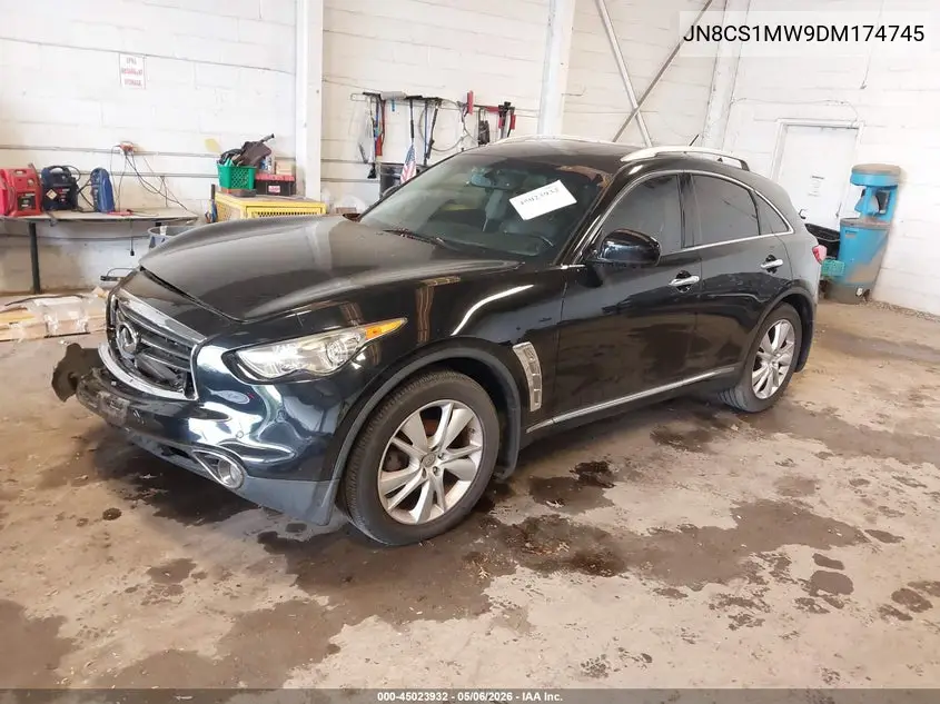 2013 Infiniti Fx37 VIN: JN8CS1MW9DM174745 Lot: 45023932