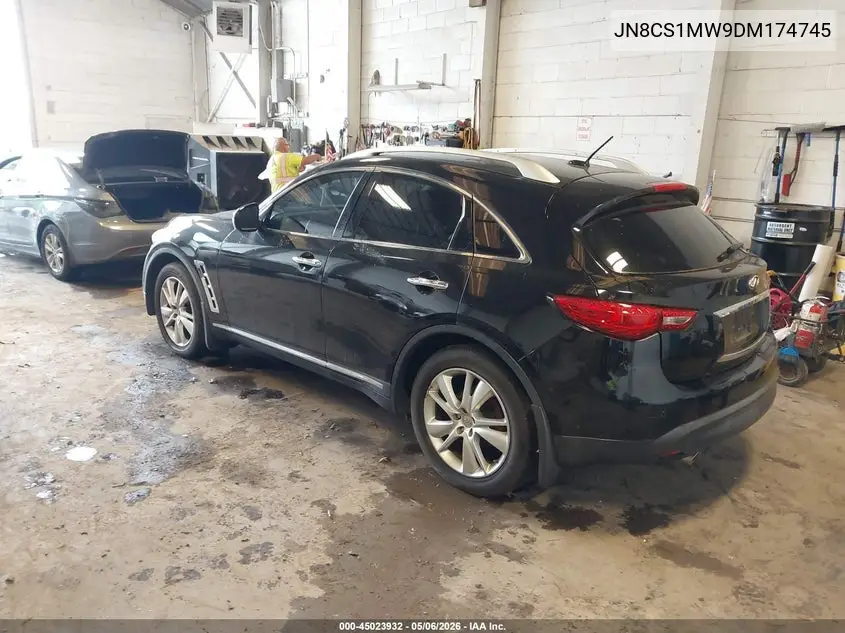 2013 Infiniti Fx37 VIN: JN8CS1MW9DM174745 Lot: 45023932