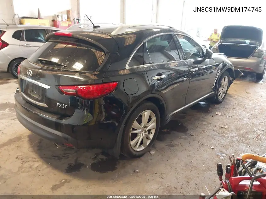 2013 Infiniti Fx37 VIN: JN8CS1MW9DM174745 Lot: 45023932
