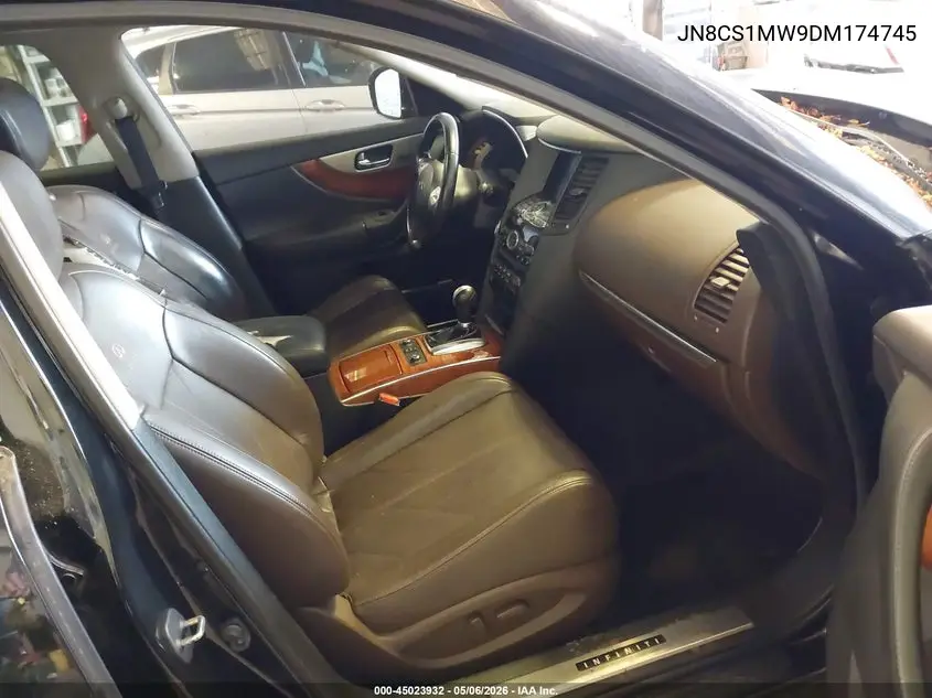 2013 Infiniti Fx37 VIN: JN8CS1MW9DM174745 Lot: 45023932