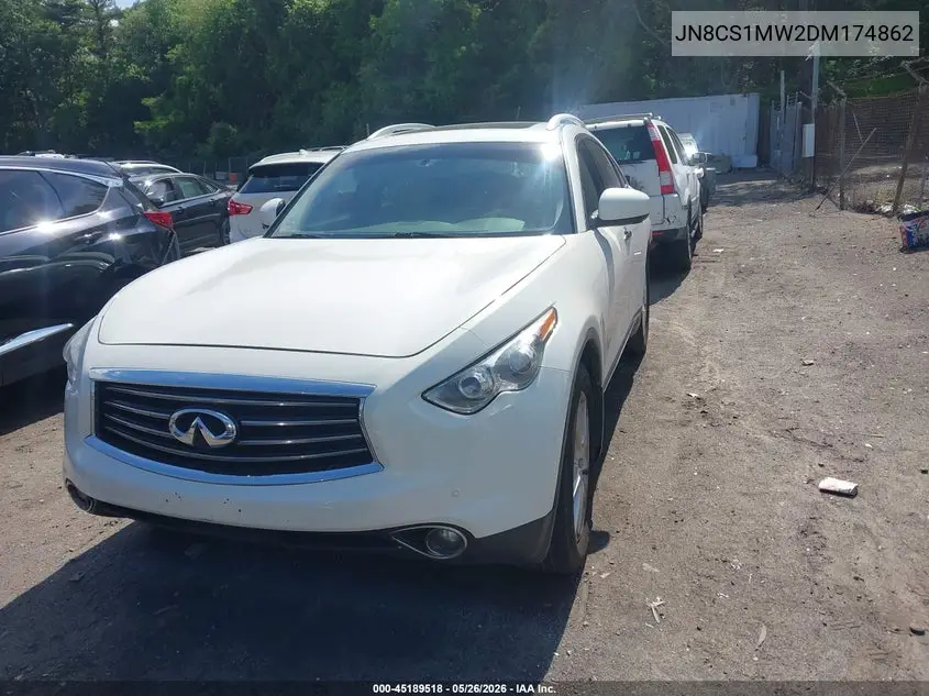 2013 Infiniti Fx37 VIN: JN8CS1MW2DM174862 Lot: 45189518