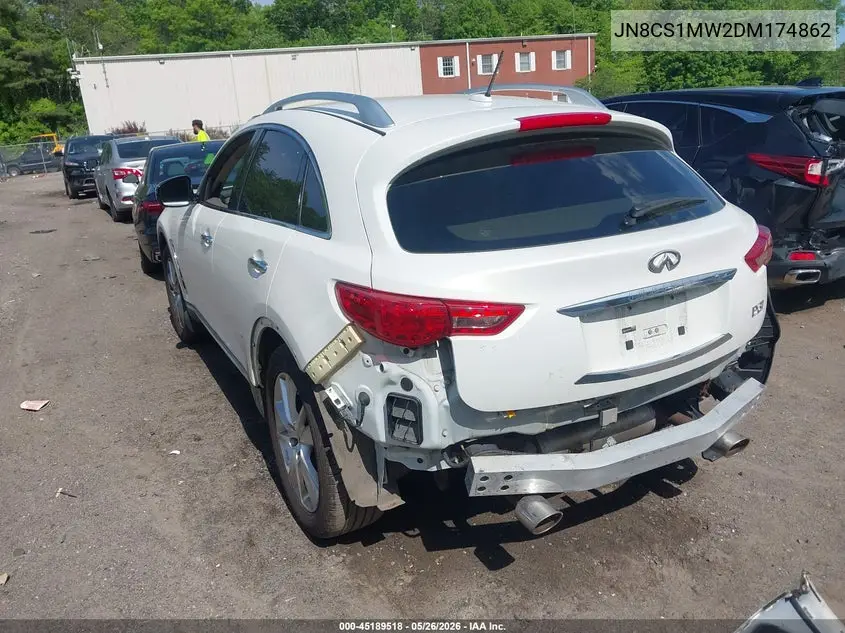 2013 Infiniti Fx37 VIN: JN8CS1MW2DM174862 Lot: 45189518