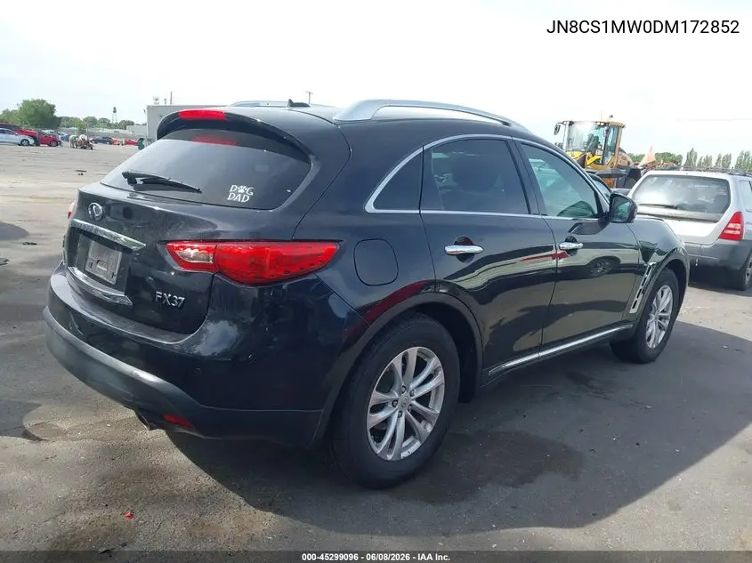 2013 Infiniti Fx37 VIN: JN8CS1MW0DM172852 Lot: 45299096
