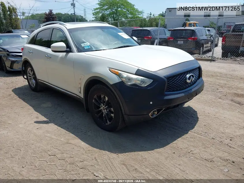 2013 Infiniti Fx37 VIN: JN8CS1MW2DM171265 Lot: 45333748