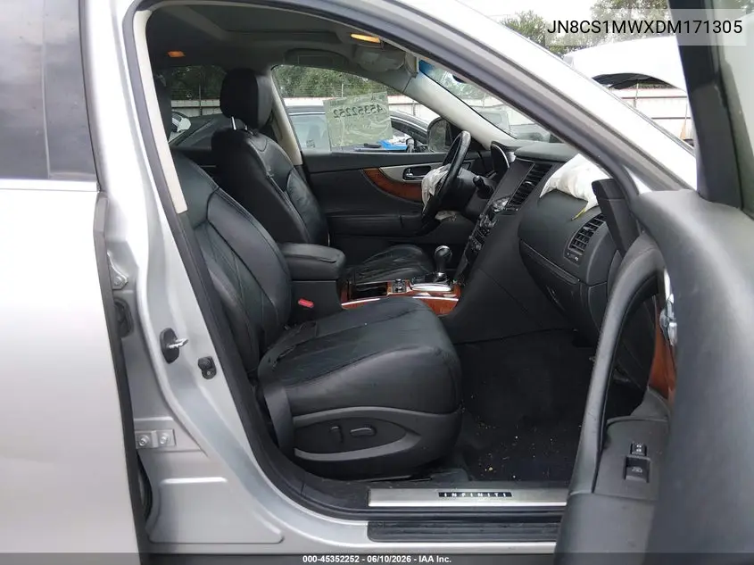 2013 Infiniti Fx37 VIN: JN8CS1MWXDM171305 Lot: 45352252